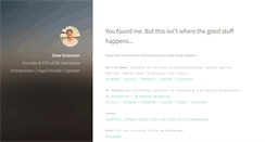 Desktop Screenshot of daveland.com